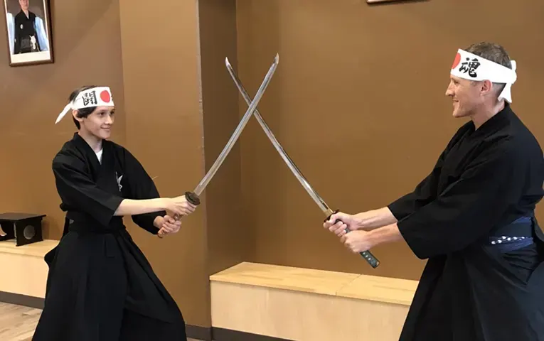 Learn sword techniques