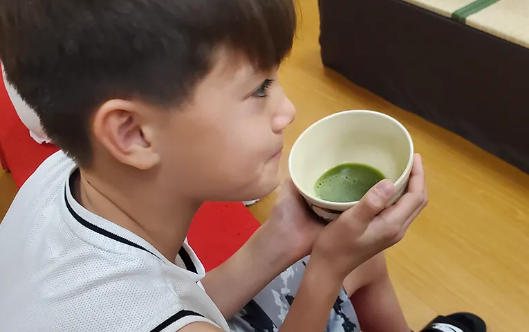 match Japanese tea class