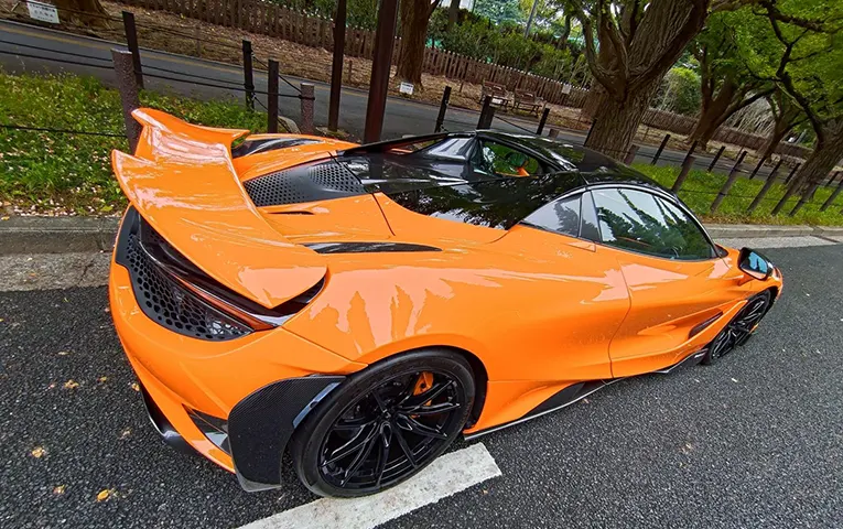 Day time car gathering