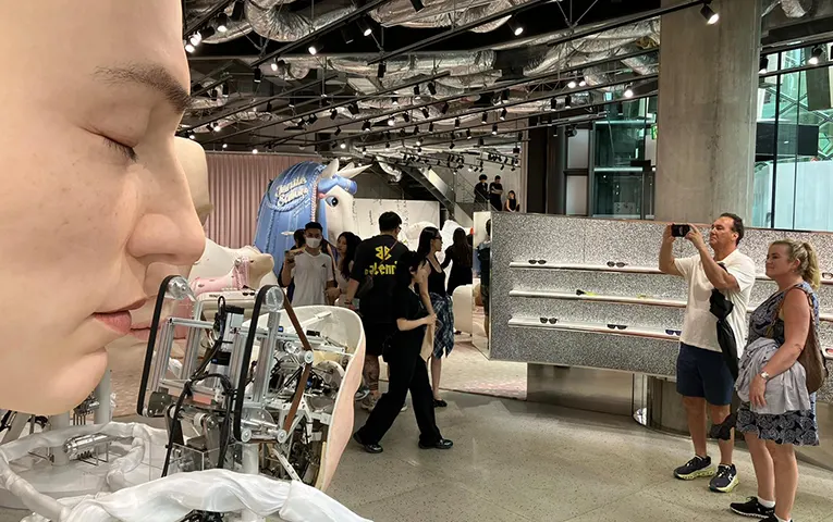 Fuji Television by Kenzo Tange