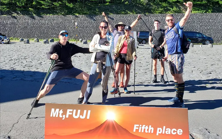 Summit of the Mt. Fuji