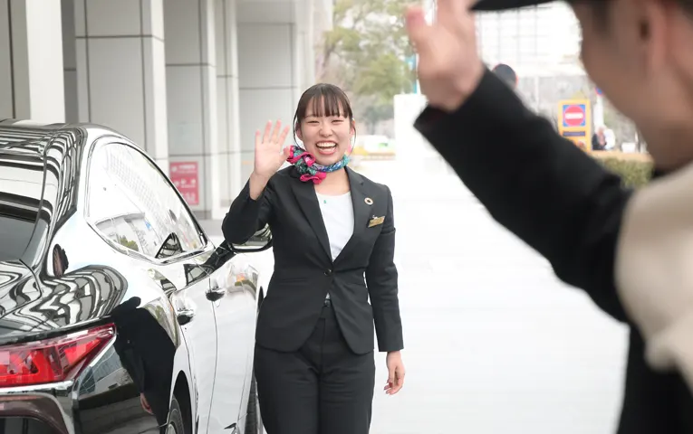 pick up at the Haneda airport