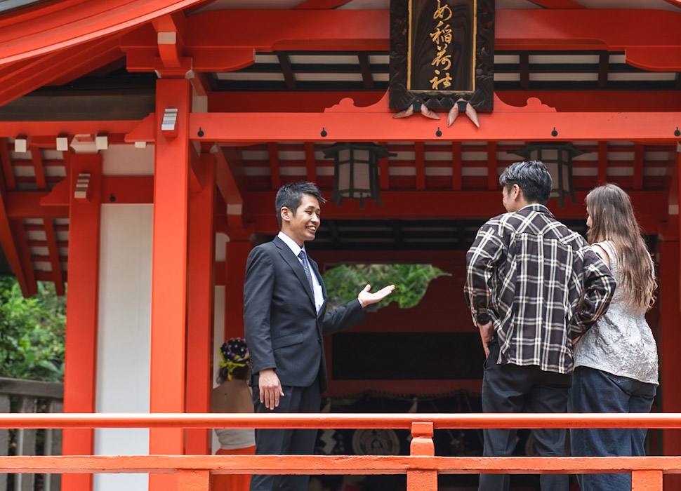 プランナーが最適な場所にお連れします。